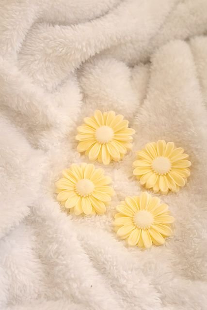 Sabonete de margarida — lembrancinha hanami personalizável
