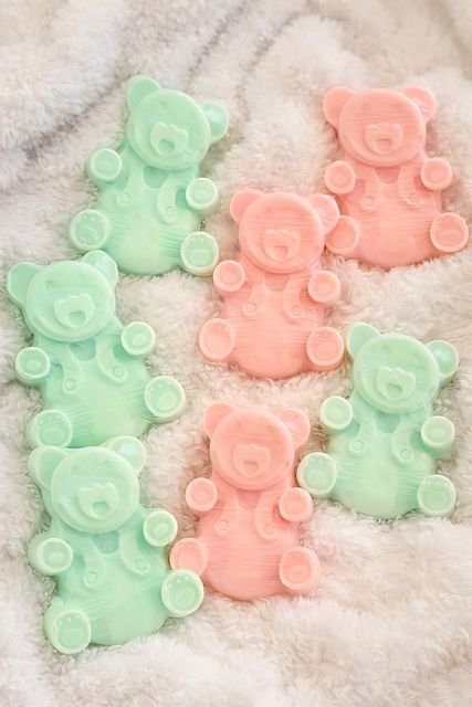 Sabonete de urso — lembrancinha hanami personalizável