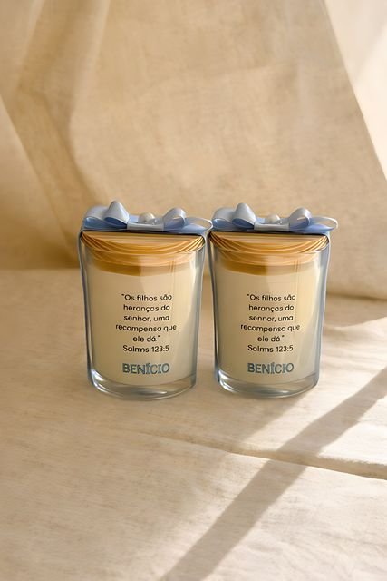 Vela 70g — lembrancinha hanami personalizável